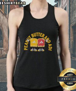 Top Peanut Butter and Adidas tank top featuring a stylish design, perfect for workouts and casual wear.