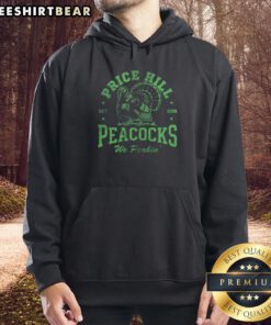 Top Price Hill Peacocks hoodie featuring vibrant colors and stylish design, perfect for fans of the Peacocks.