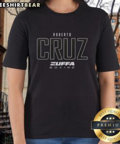 Top Roberto Cruz Zuffa Boxing Elite Ladies Tee featuring stylish design and high-quality fabric for women.