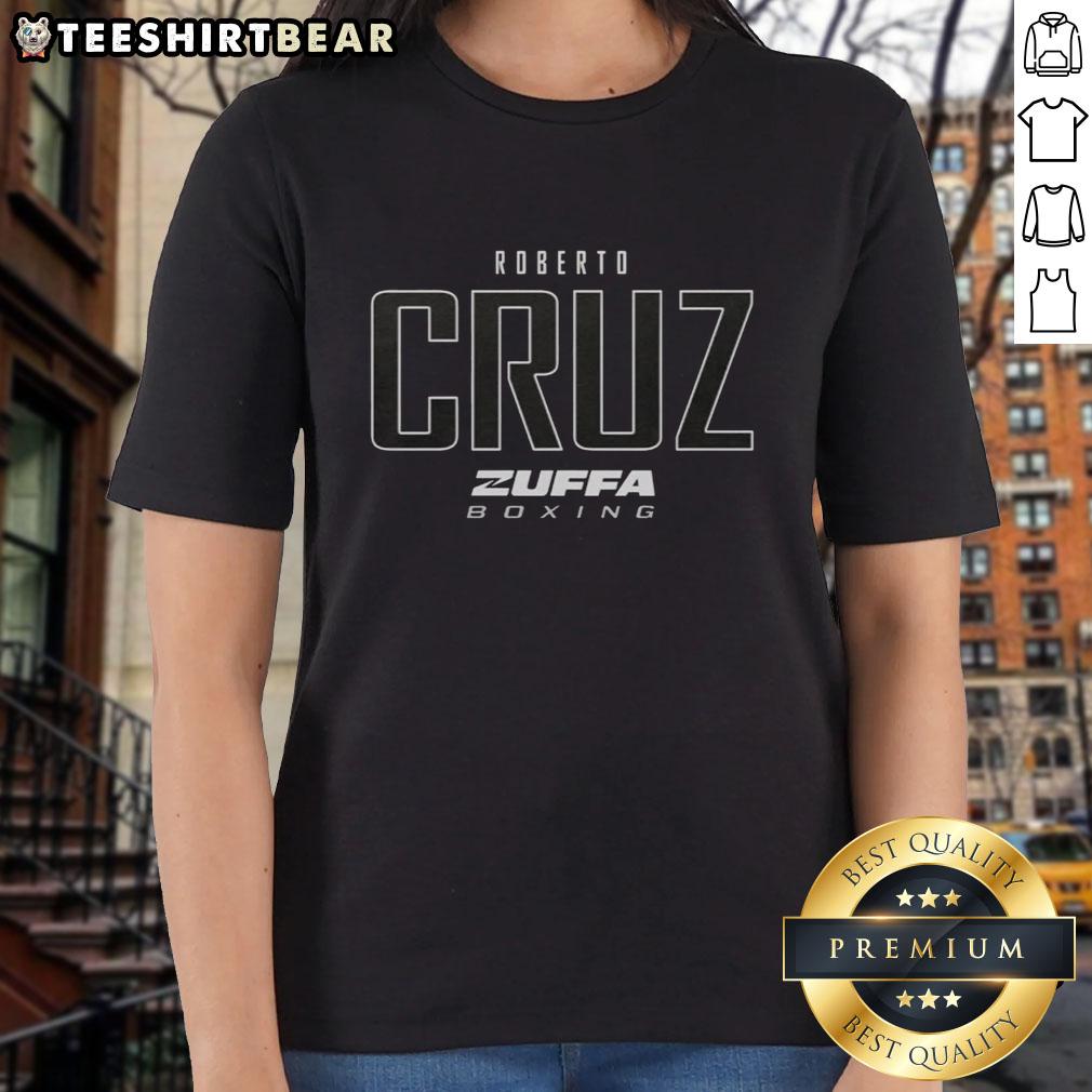 Top Roberto Cruz Zuffa Boxing Elite Ladies Tee featuring stylish design and high-quality fabric for women.