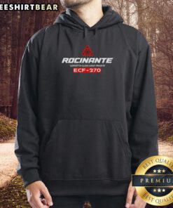Top Rocinante Legacy Corvette Class Light Frigate ECf-270 hoodie featuring a sleek design and vibrant colors for fans.