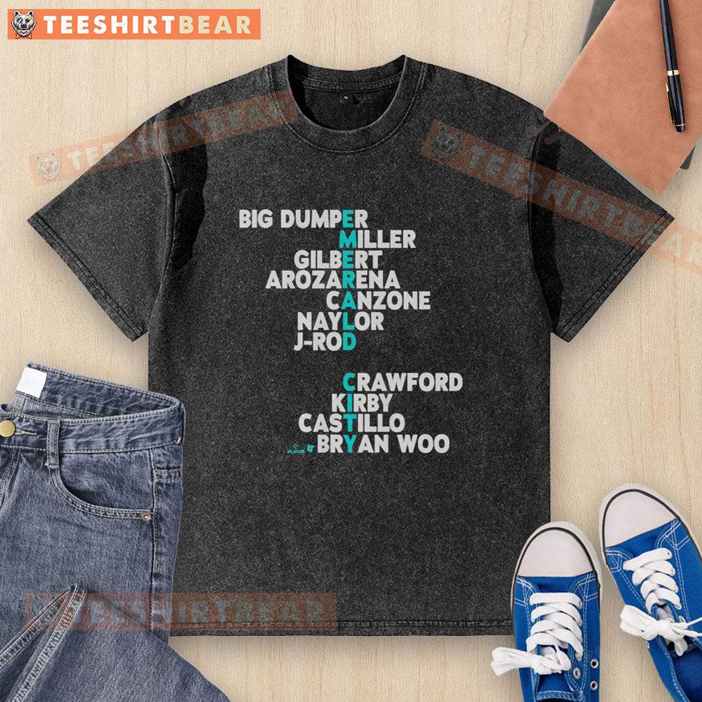 Top Seattle Baseball Names 2026 washed t-shirt featuring stylish design and vibrant colors for fans and players.