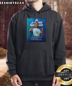 Julio Rodriguez J-Rod Squad No Fly Zone poster hoodie featuring Seattle Mariners star player in vibrant design.