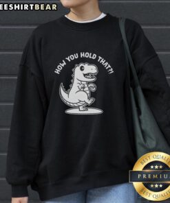 Top T-Rex dinosaur sweatshirt design featuring a playful T-Rex graphic, ideal for dino lovers and casual wear.