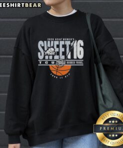 Top TCU Horned Frogs NCAA Women's Sweet 16 2026 Mens March Madness sweatshirt in purple with logo design.