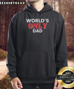 Top Worlds Only Dad Hoodie featuring a stylish design perfect for Father's Day gifts and casual wear.