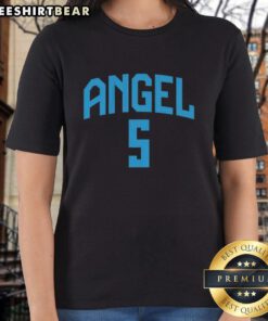 Awesome Angel Reese ATL 5 Atlanta Dream ladies tee showcasing stylish design for fans of women's basketball.