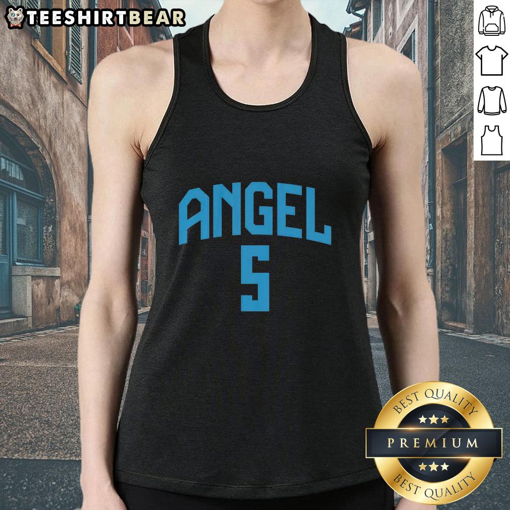 Awesome Angel Reese ATL 5 Atlanta Dream tank top featuring vibrant design, perfect for fans and summer wear.