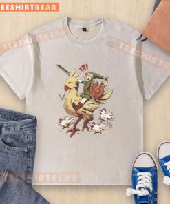 Awesome Birds of a Feather Link The Legends of Zelda washed t-shirt featuring a colorful graphic of Link in action.