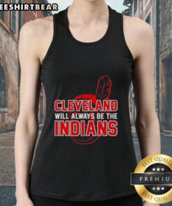 Awesome Cleveland Indians tank top featuring bold logo design, perfect for fans celebrating their favorite team.