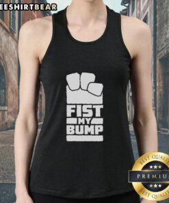 Awesome Fist My Bump Space Tank Top featuring a vibrant cosmic design perfect for casual summer wear.