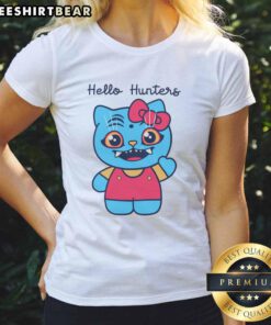 Awesome Hello Kitty ladies tee featuring a vibrant design, perfect for fans of Hello Kitty and stylish casual wear.