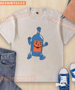 Awesome N20 Yeah II washed t-shirt in light blue, featuring a stylish graphic design and comfortable fit.