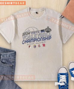 Alt Text: Awesome NCAA Division III Men's Volleyball Championship washed t-shirt in vibrant colors, perfect for fans and athletes.