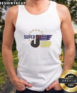 Awesome Super J Cup 1995 Tank Top featuring vibrant graphics and retro design, perfect for wrestling fans.
