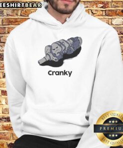 Funny Mr. Cranky VI hoodie featuring a playful design, perfect for casual wear and humor enthusiasts.