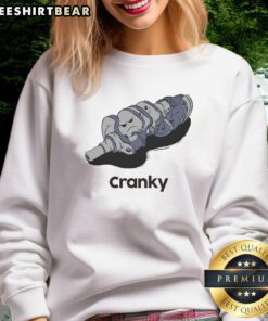 Funny Mr. Cranky VI Sweatshirt featuring a playful design with a grumpy character, perfect for casual wear.
