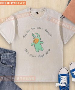 Funny Winnie the Pooh shirt featuring a humorous rabbit mix-up design, perfect for fans of quirky apparel.
