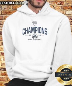 Good Akron Zips MAC 2026 Men's Basketball Champions Hoodie in navy, celebrating the team's championship victory.