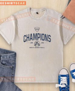Good Akron Zips MAC 2026 Men's Basketball Champions washed t-shirt showcasing team pride and championship spirit.