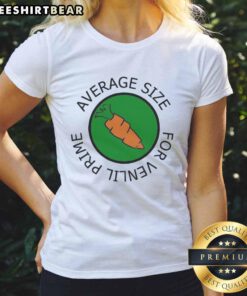 Good average size for Venlil Prime ladies tee showcasing stylish design and comfortable fit for everyday wear.