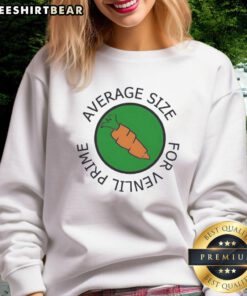 Good average size for Venlil Prime sweatshirt featuring a cozy design and vibrant colors, perfect for fans of the series.