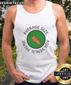 Good average size for Venlil Prime tank top displayed on a mannequin against a neutral background.