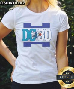 Good Charlotte Hornets Curry DC 30 Ladies Tee featuring vibrant team colors and stylish design for fans.