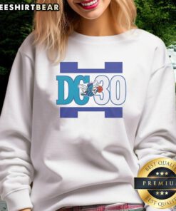 Good Charlotte Hornets Curry DC 30 sweatshirt featuring vibrant team colors and stylish design, perfect for fans.