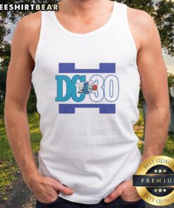 Good Charlotte Hornets Curry DC 30 tank top featuring vibrant colors and stylish design for basketball fans.