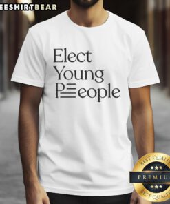 Good Elect Young People T-Shirt featuring a vibrant design promoting youth engagement in politics and social change.