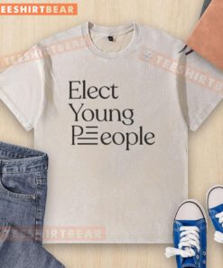 Young people wearing washed t-shirts supporting good elections, promoting civic engagement and youth participation.