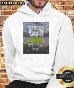 Good Everyone Watches Women's Sports hoodie featuring Denver Summit FC logo, perfect for fans and athletes alike.