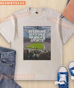 Denver Summit FC washed t-shirt promoting women's sports, showcasing team spirit and support for female athletes.