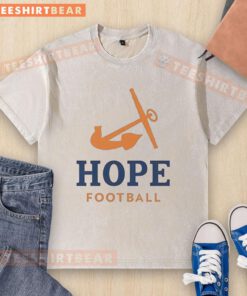 Good Hope Football logo on a washed t-shirt, showcasing a stylish design for sports enthusiasts and fans.