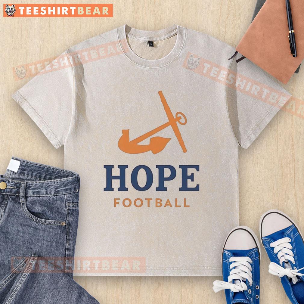 Good Hope Football logo on a washed t-shirt, showcasing a stylish design for sports enthusiasts and fans.