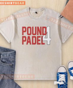 Good Islam Makhachev Pound Padel 4 Welterweight UFC Washed T-Shirt featuring a stylish design for MMA fans.
