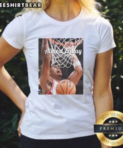 Good Koa Peat Arizona Wildcats Basketball Almost Friday Ladies Tee featuring vibrant team graphics and comfortable fit.