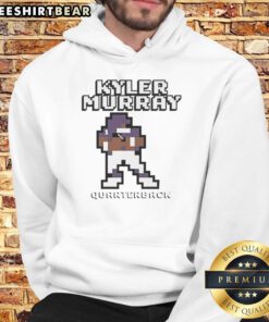 Alt Text: Good Kyler Murray Quarterback Pixel Hoodie featuring vibrant graphics and stylish design for football fans.
