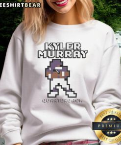Good Kyler Murray quarterback pixel sweatshirt featuring vibrant colors and a stylish design for fans.