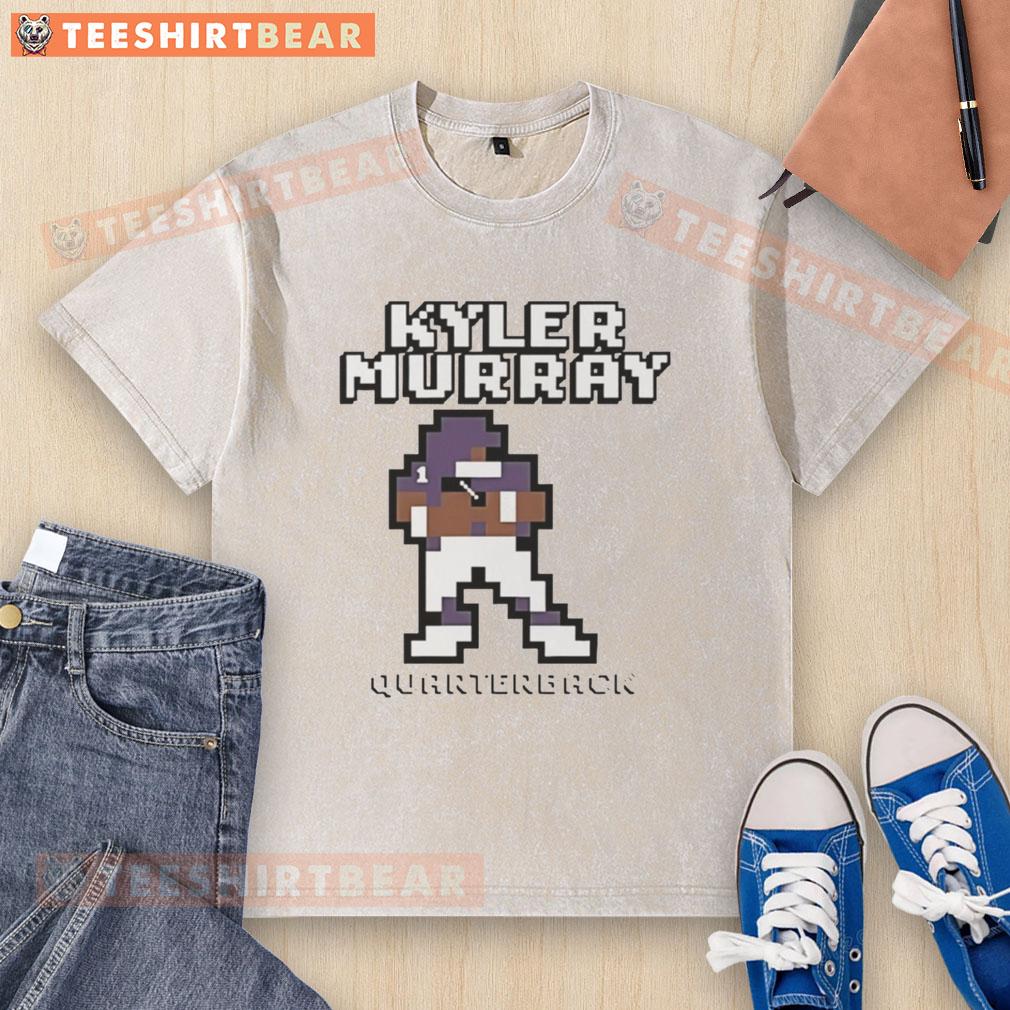 Good Kyler Murray Quarterback Pixel Washed T-Shirt featuring a vibrant design, perfect for fans and casual wear.