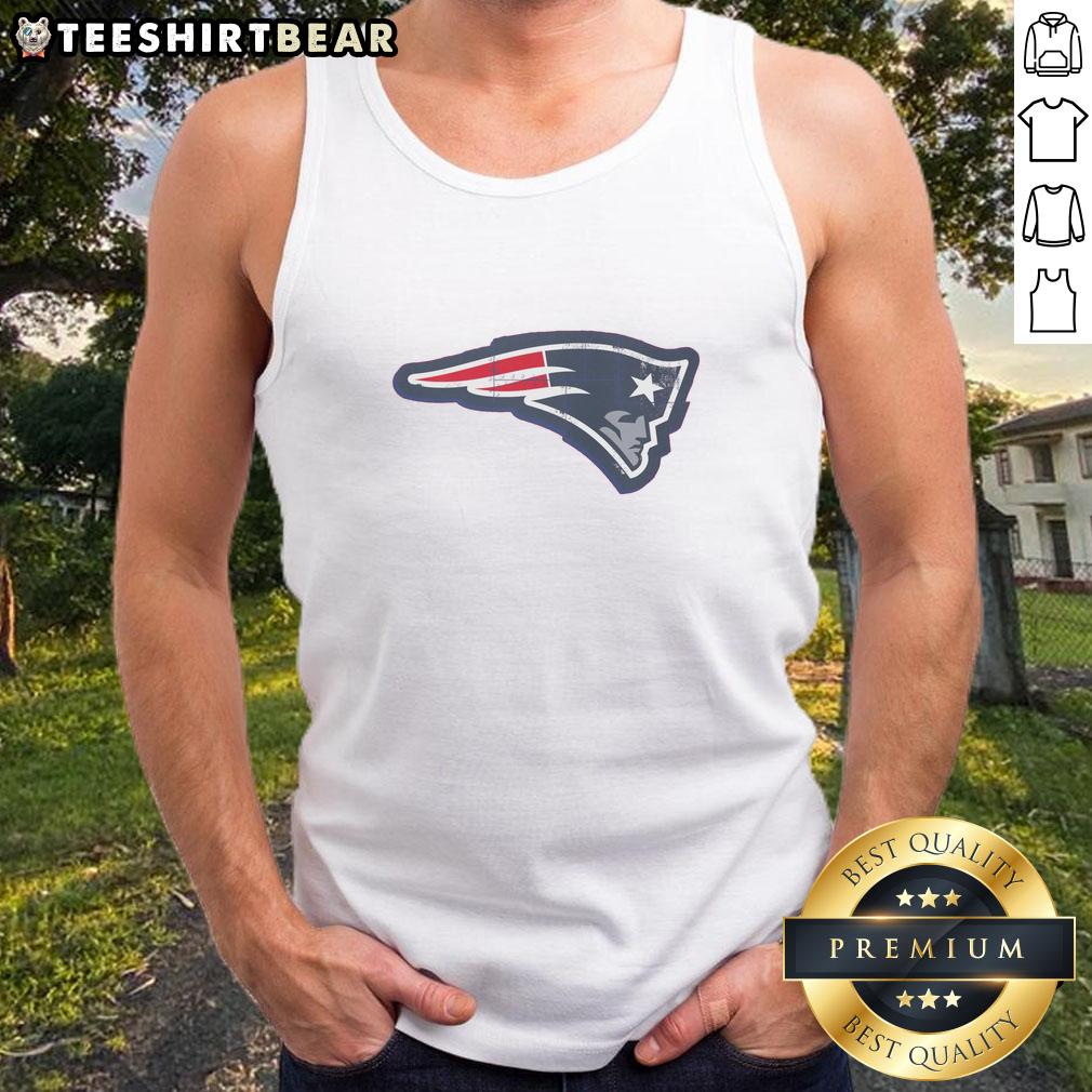 Good New England Patriots Rivet Logo Tank Top featuring a stylish design perfect for fans and casual wear.