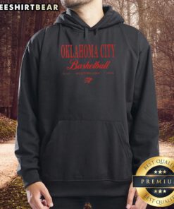 OKC Thunder NBA Classic Hoodie since 2008, featuring Western Conference design in vibrant team colors.