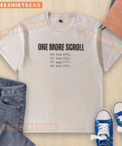 Good One More Scroll washed t-shirt featuring a casual design and soft fabric, perfect for everyday wear.