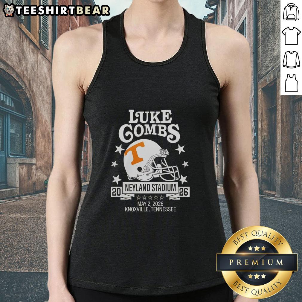 Alt Text: Good Tennessee Volunteers X Luke Gombs tank top at Neyland Stadium, Knoxville, TN - May 26, 2026.