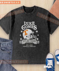 Good Tennessee Volunteers X Luke Gombs washed t-shirt at Neyland Stadium, Knoxville, Tennessee, May 26, 2026.