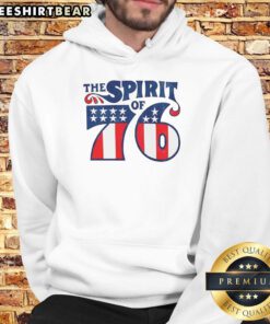 Good The Spirit of 76 Hoodie featuring a vintage design, perfect for patriotic fashion and casual wear.