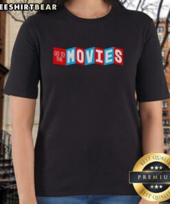 Hot Super Yaki Go To The Movies Ladies Tee featuring a stylish design perfect for movie nights and casual outings.
