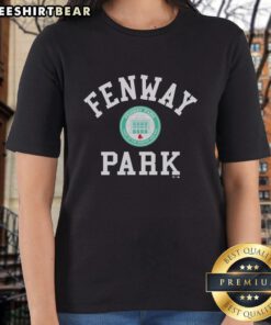 2026 Ladies Tee featuring Boston Red Sox design, perfect for Fenway Park super fans and baseball lovers.