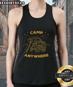 Nice Camp Anywhere Campy II Tank Top in vibrant colors, perfect for outdoor adventures and casual summer wear.